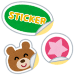 【産後すぐ～1歳】お名前入りの成長記録シールが無料でもらえる！かわいいイラスト入りで日記やアルバムに思わず貼りたくなっちゃう☆