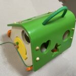【1歳〜3歳】型はめパズル「あそびのおうち」木のおもちゃで知育を楽しもう！