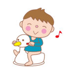 【1歳～3歳】トイレトレーニング開始。毎日おまるに座る習慣を続けたら、自分で気張れるようになりました。