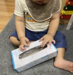 【１歳～３歳】１歳の息子がハマる・・！！４歳お姉ちゃんが作った簡単おもちゃとは・・・！