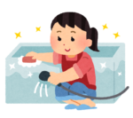 【妊娠初期〜3歳】忙しいママの味方！お風呂掃除が楽々できちゃう♪これなら腰が痛くない！浴槽も傷つきにくい！オススメ バススポンジ☆